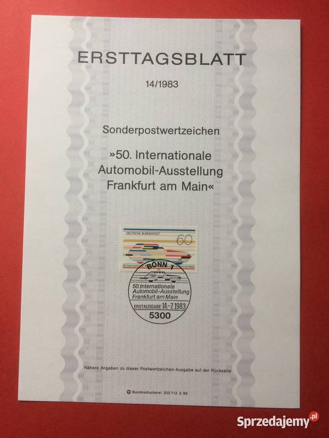 561 Niemieckie Specjalne Znaczki Pocztowe