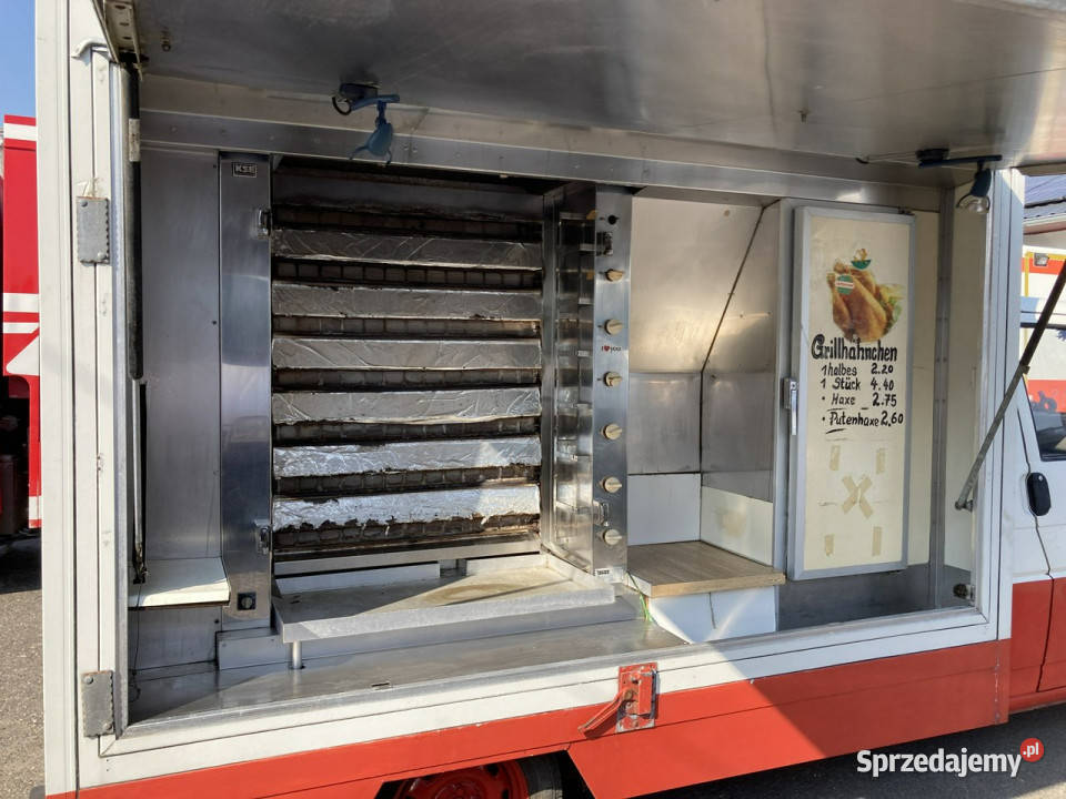 Volkswagen inny Autosklep Grill Kurczak sklep biały Syców