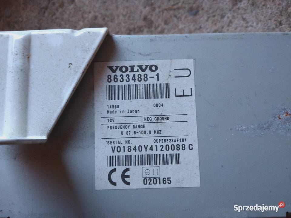 Moduł Sterownik Nawigacji GPS RTI Volvo V70 II Ciarka