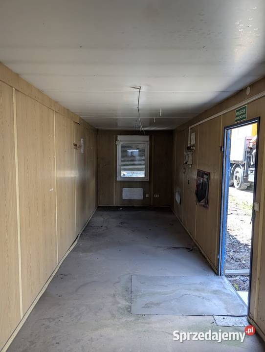 Kontener szatniowy budowlany ctx dl 9m wys 26m Łomianki