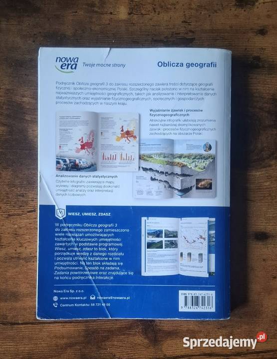 Podręcznik Obliczaa geografii 3 Nowa Era Zakres sprzedam