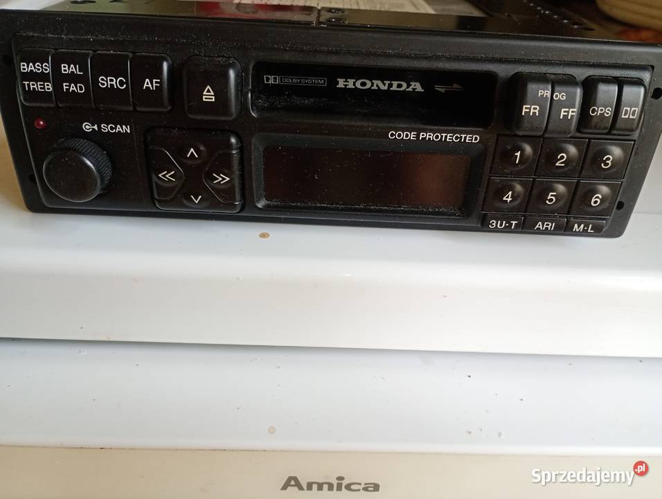 Vintage Radio honda Accord 1994 Producent dolnośląskie