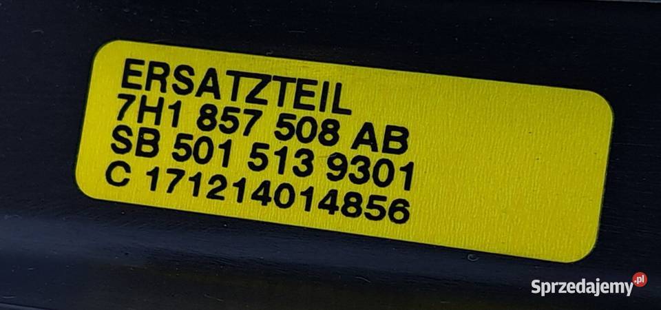 LUSTERKO WSTECZNE PRAWE 5PIN VW T5 CARAVELLE Lusterka zewnętrzne Mielęcin sprzedam