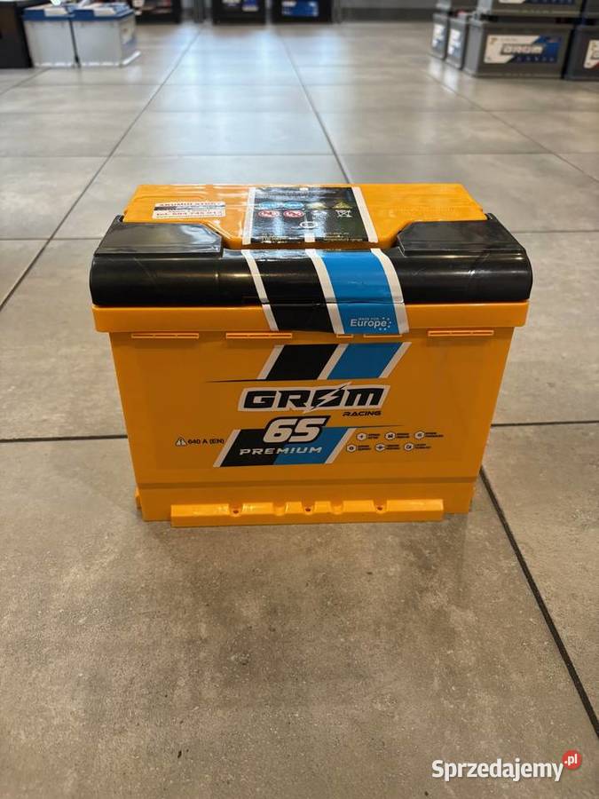 Akumulator Grom Racing 65Ah 640A