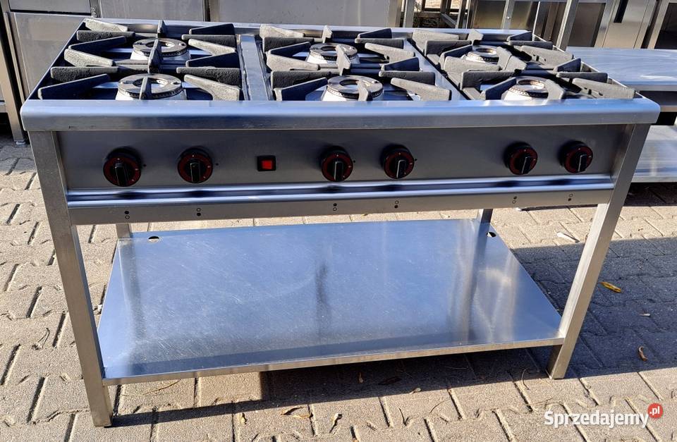 KUCHNIA GAZ 6 PAL EGAZ MOC 365 KW PRODUKT
