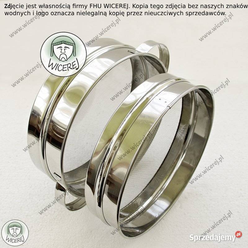 Sito do Miodu śr 23 Podwójne Wypukłe nierdzewne Jaśliska