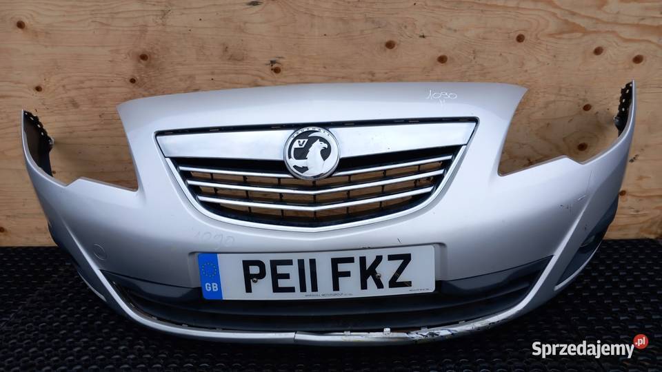 OPEL MERIVA B ZDERZAK PRZÓD Z157 HALOGEN Zbierkowo