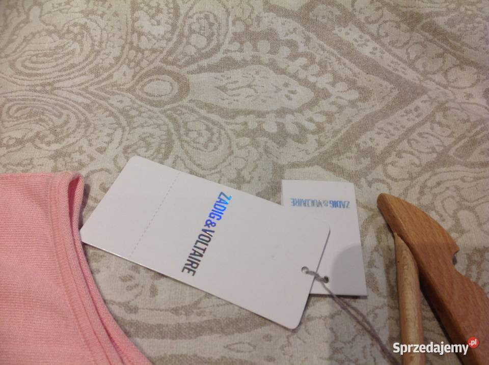 Koszulka Bokserka Dzianinowa ZADIGVOLTAIRE S pomarańczowy lubuskie Nowa Sól