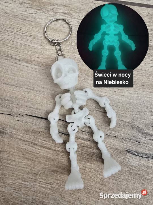Brelok Szkielet Nocny Stróż twoich kluczy Druk3D Chełm