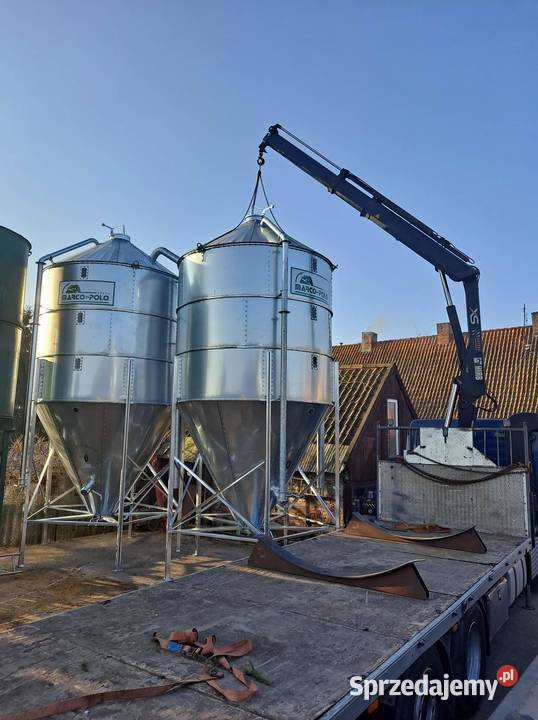 Silos paszowy silosy silosy metalowe Marcopolo kujawsko-pomorskie Rogóźno