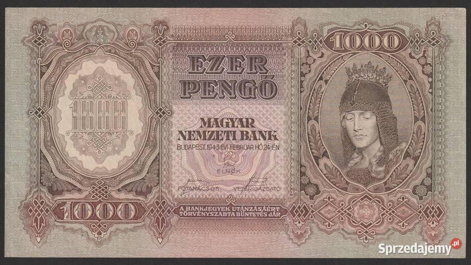 1000 pengo 1943 1000 pengo 1943