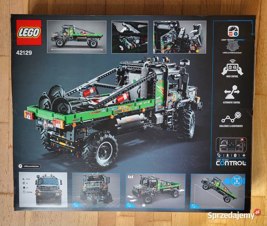 LEGO 42129 Technic MercedesBenz Zetros Łódź sprzedam