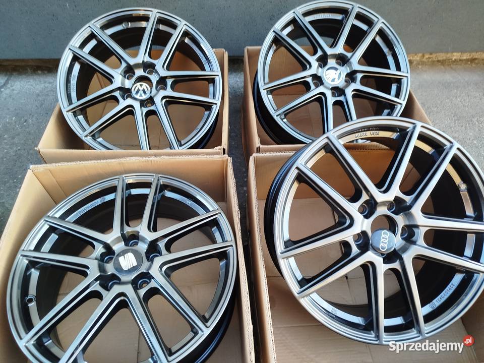 A117 Alufelgi Uzywane 185x112 Et43 7J Skoda Seat Bąków