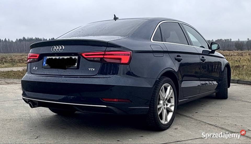 Audi A3 Limuzyna SLine Full LED ESP Kostrzyn nad Odrą