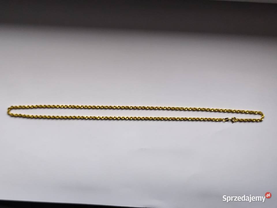 Złoty łańcuszek skrętka