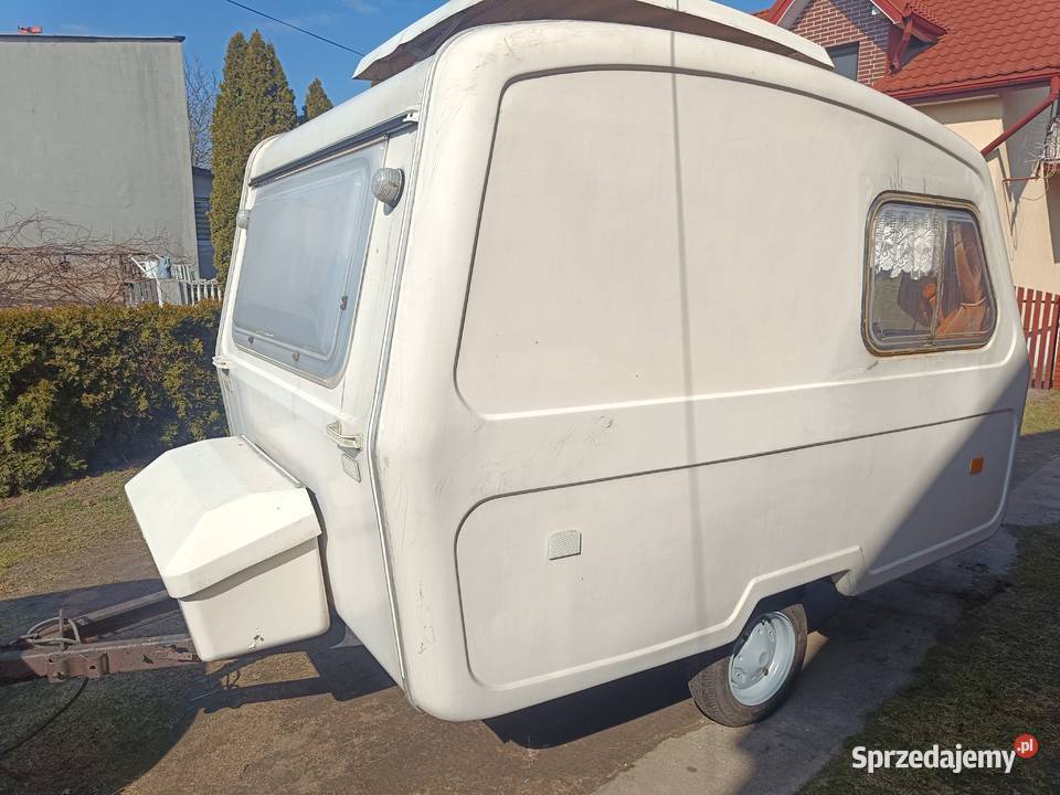 Przyczepka kempingową Niewiadów N126 resor Stryków