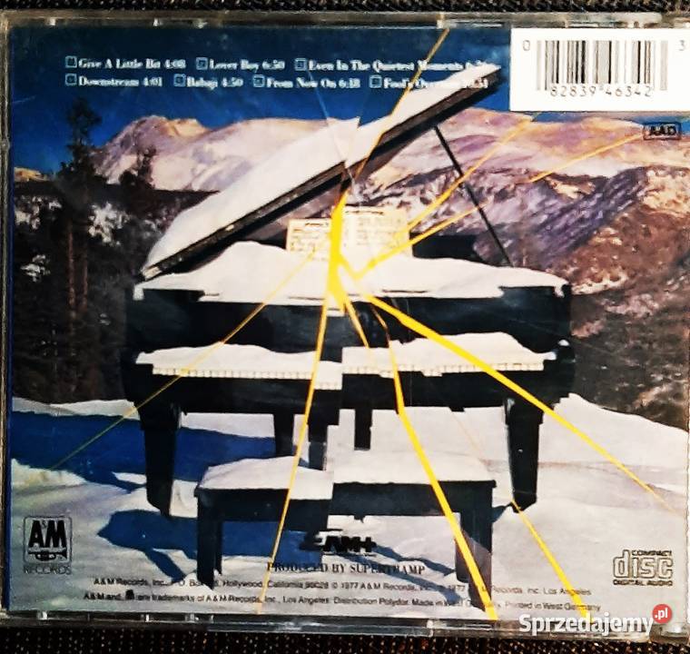 Wspaniały Kultowy Album CD SUPERTRAMP Even In Kultura i Rozrywka Katowice sprzedam