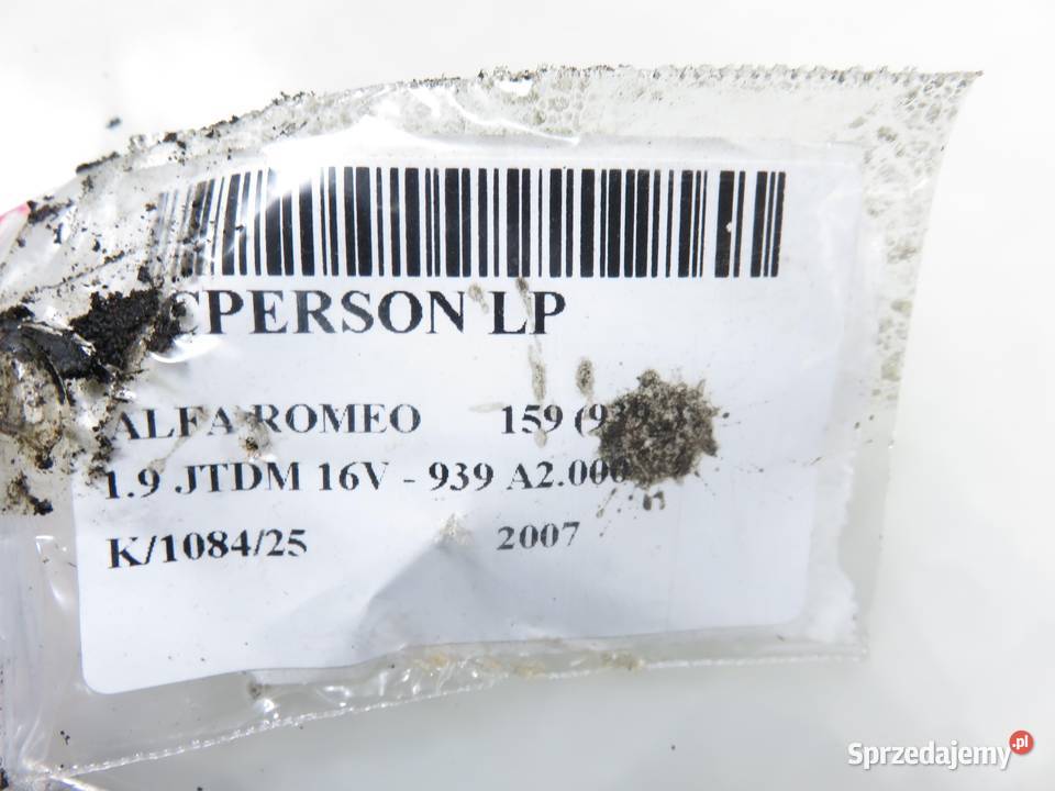 AMORTYZATOR LEWY PRZEDNI ALFA ROMEO 159 19 JTDM