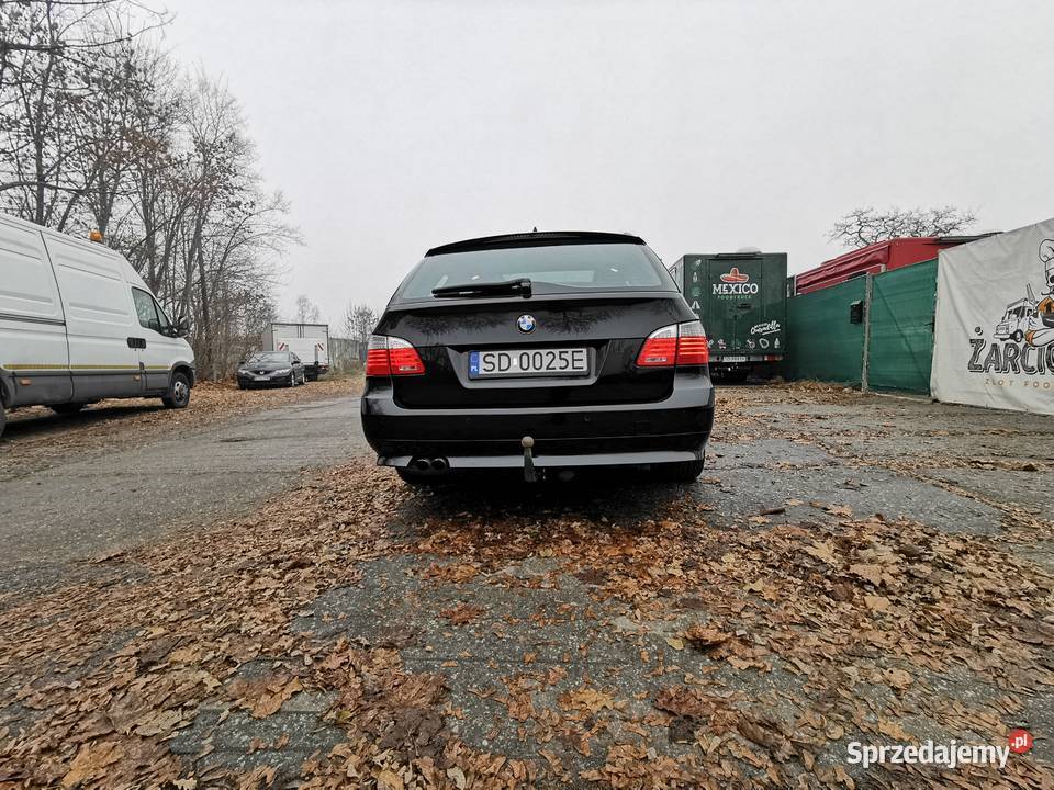 BMW 530D E61 218 alufelgi 19 xenon panorama Dąbrowa Górnicza