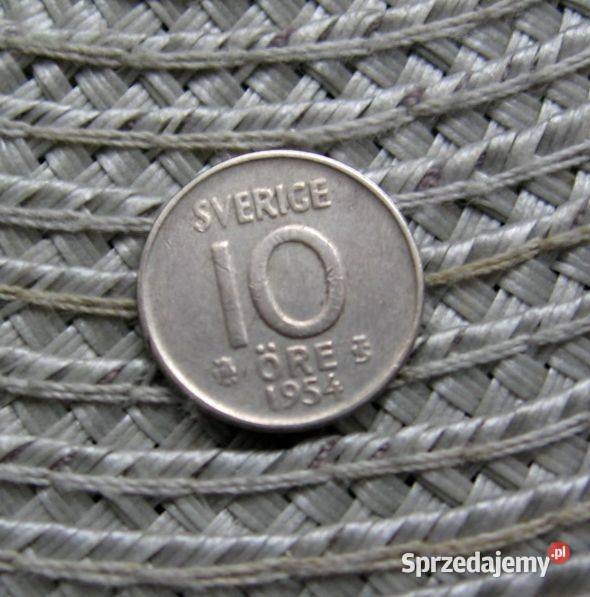 Szwecja 10 Ore 1954r SREBRO Kalisz sprzedam
