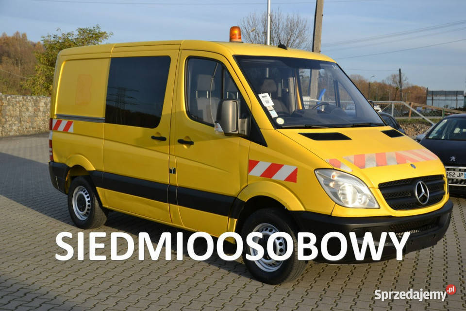 Mercedes Sprinter 22 CDI BRYGADÓWKA 7osobowy małopolskie Kęty