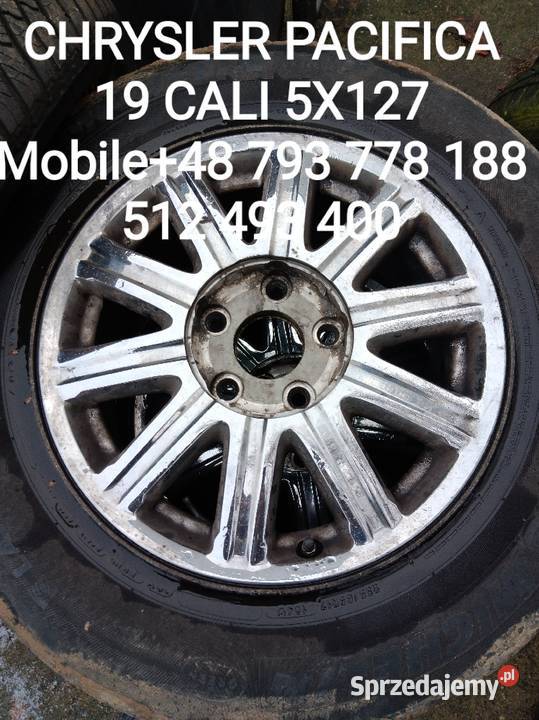 DEKIELEK FELGI 19 CHRYSLER PACIFICA 0708 R osobowe Kawnice