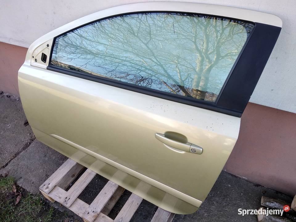 Opel Astra H GTC drzwi lewe kierowcy boczek Sieradz