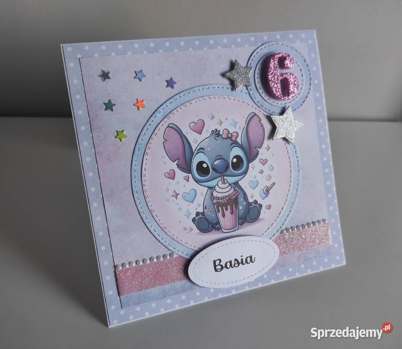 Personalizowana Kartka ręcznie robiona na Łódź