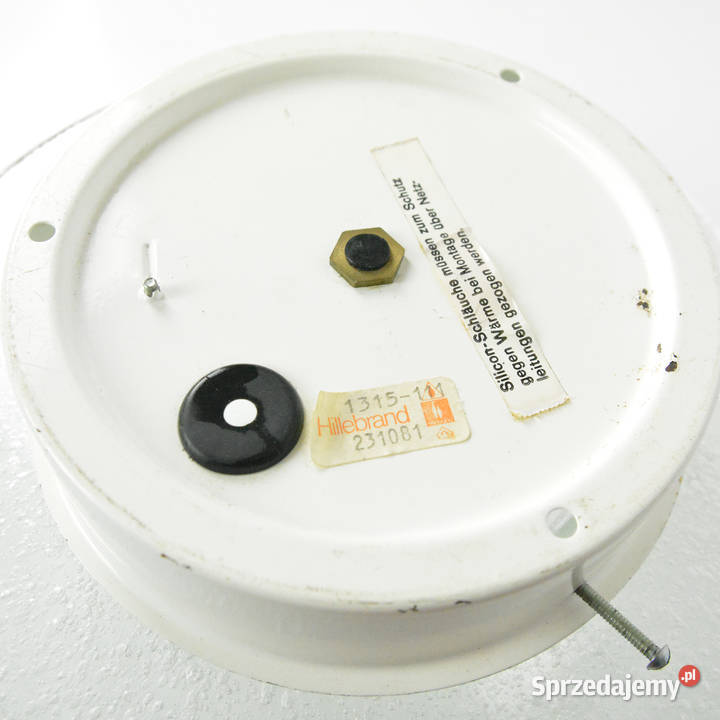 Duży chromowany plafon Hillebrand Niemcy lata 70 Warszawa