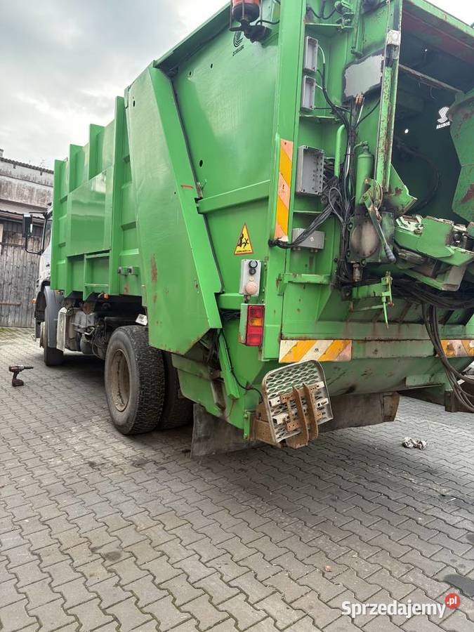 Zabudowa śmieciarki dwuosiowej zoeller Pozostałe świętokrzyskie