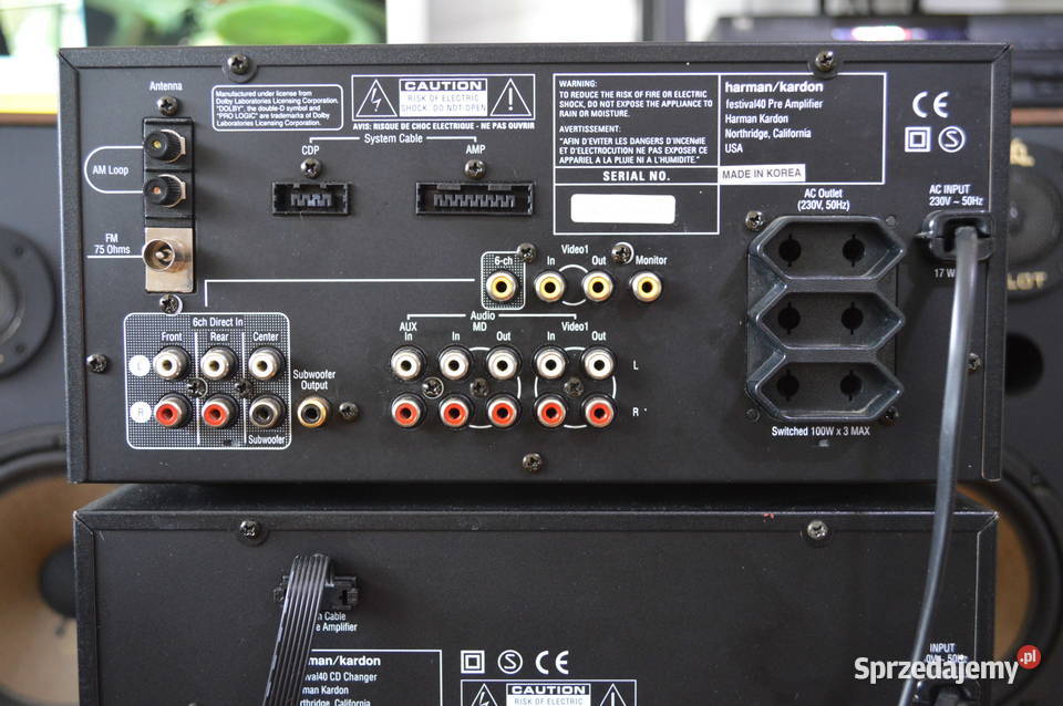 Midi System HarmanKardon FESTIVAL 40 Sprawny i