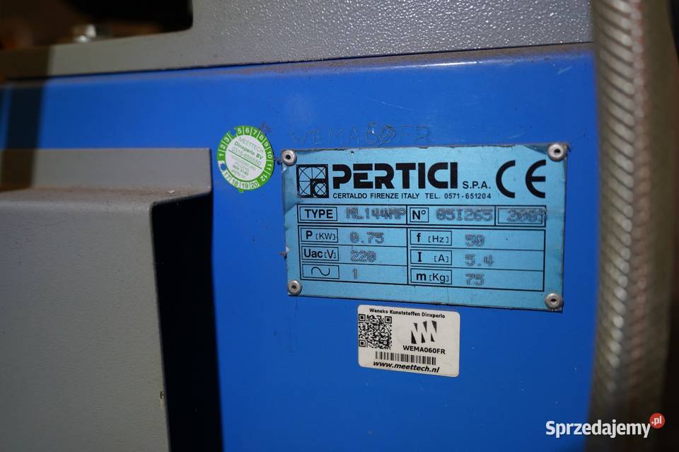 Frezarka PERTICI ML 144 zachodniopomorskie