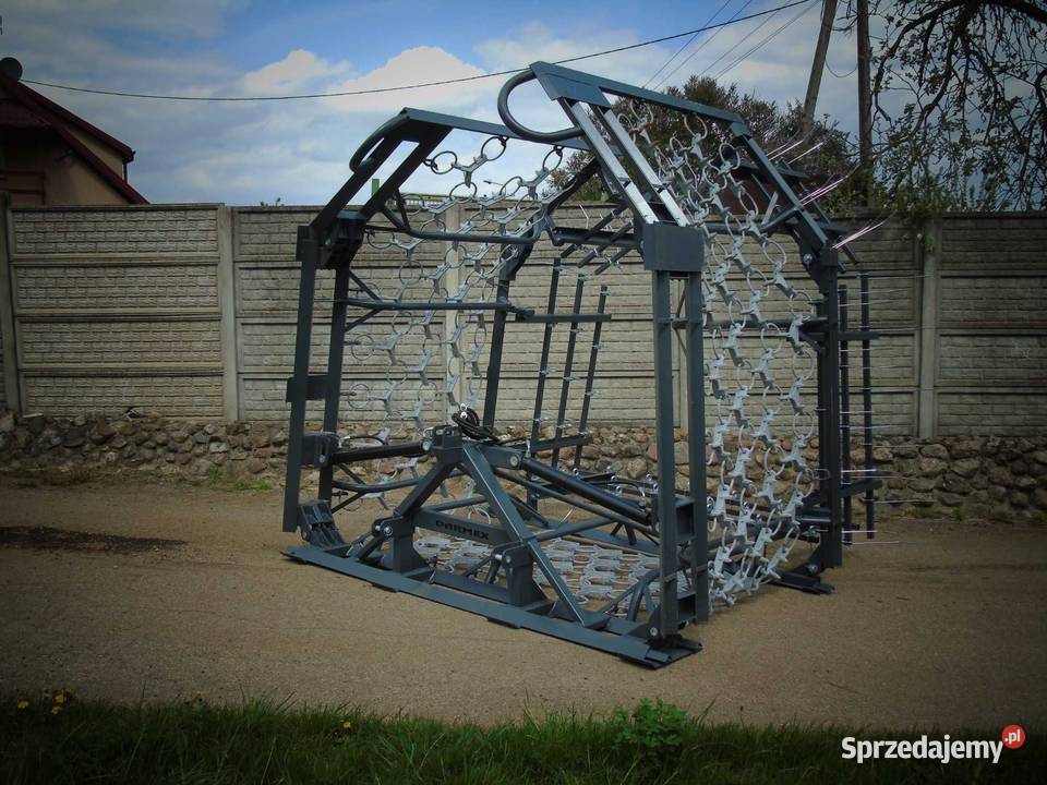 DARMEX Włóka łąkowabrona 4 rzędowa chwastownik 2 Barszcze