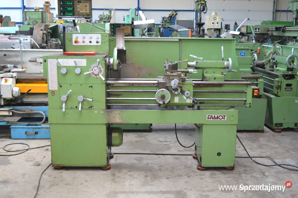 Tokarka TUM 35 D1 x 1000 FAMOT z ODCZYTAMI Produkcja Głowno sprzedam