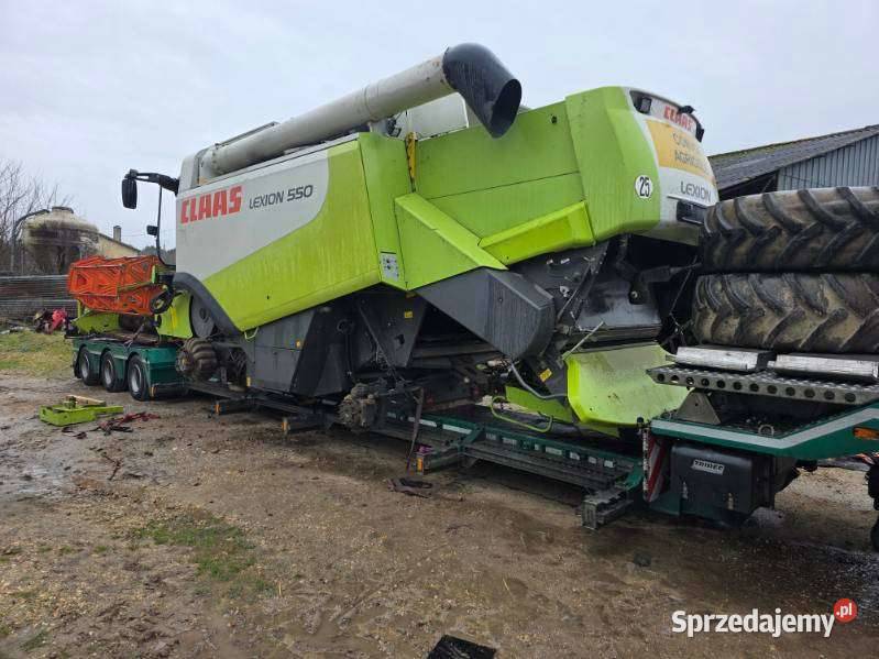 Kombajn zbożowy Class Lexion 550 Stan Claas Łomża
