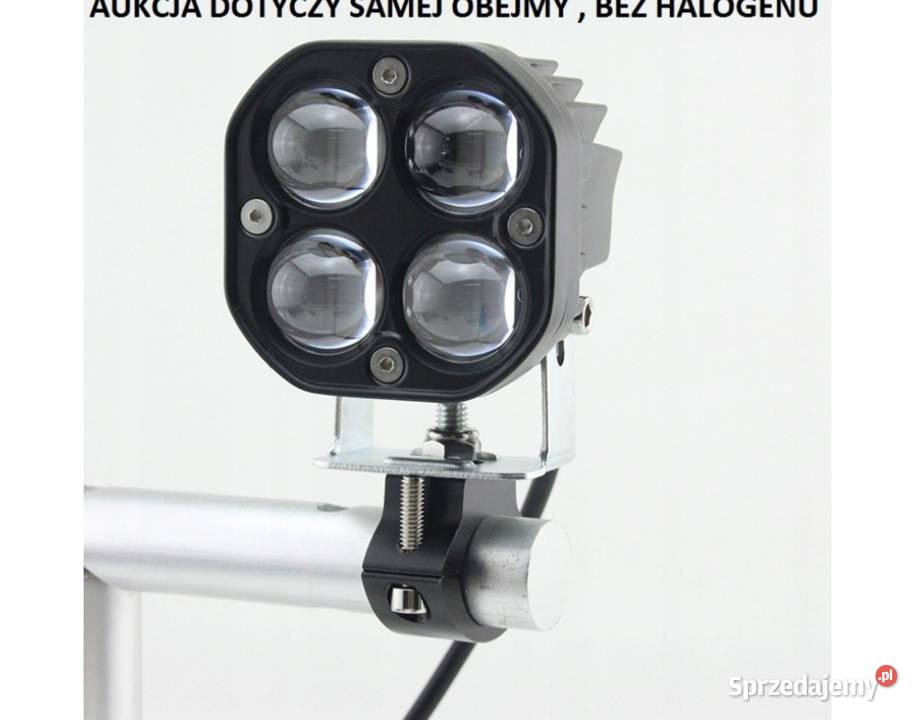 OBEJMA UCHWYT 1 HALOGENÓW MOTOCYKLA NA GMOL