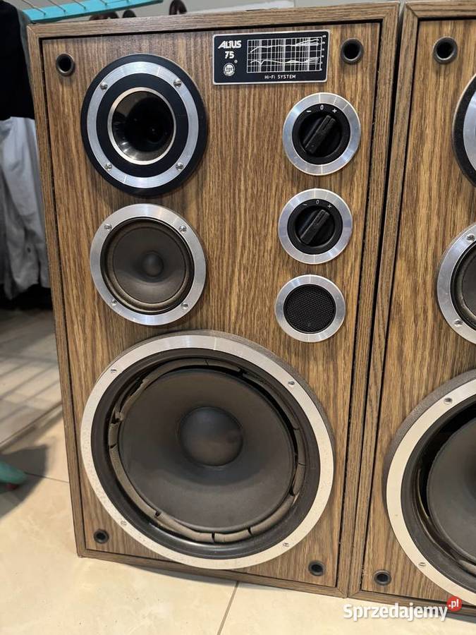 Kolumny Altus 75 uszkodzone małopolskie Kraków sprzedam