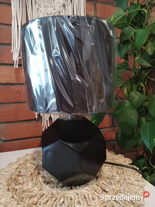 Platinet lampka stołowa nocna kubik geometryczny Łódź