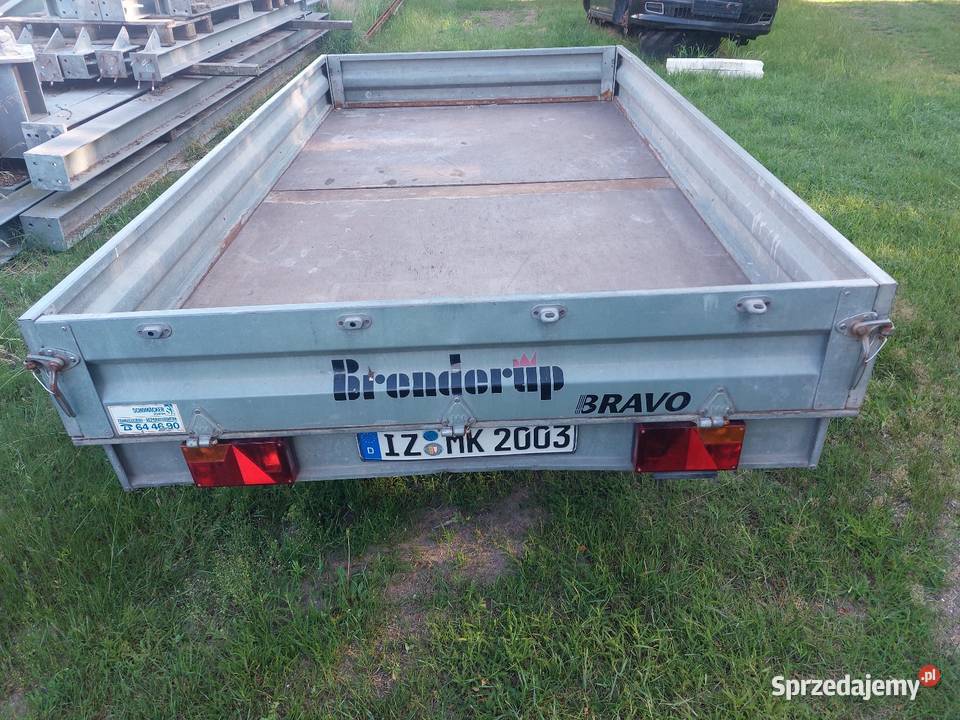 Przyczepa Branderup 2 tony dmc Iwanowice sprzedam