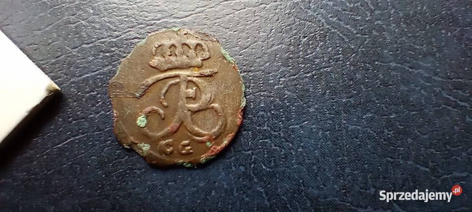 Stare monety 1 szyling 1706 Niemcy srebro Lesko