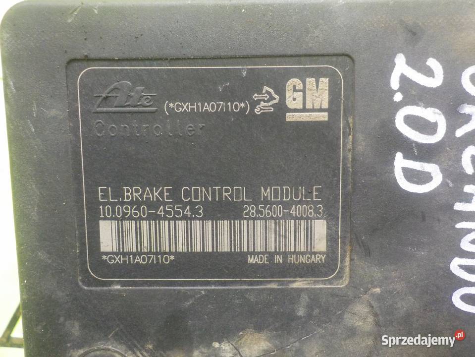 ORLANDO 20 VCDI 11r 5D pompa ABS 13349239 Części samochodowe Suków sprzedam