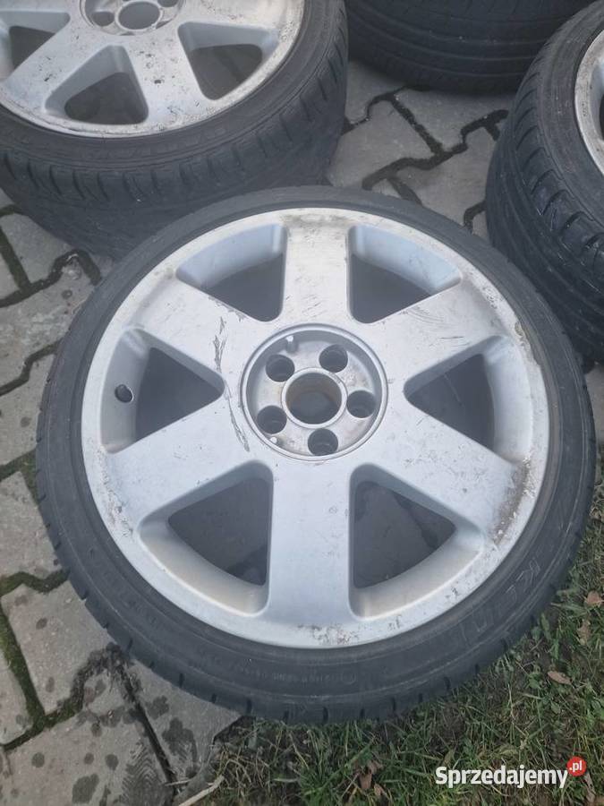 Felgi 17 5x100 audi tt z oponami letnimi Skoczów