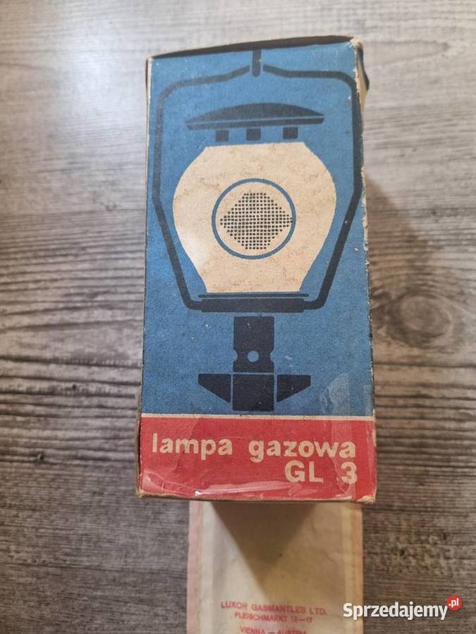 Lampa gazowa turystyczną GL 3 PREDOM TERMET PRL