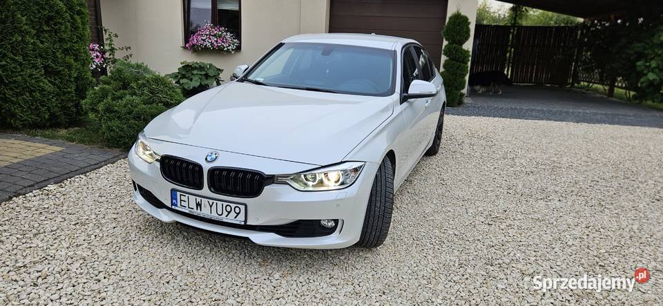 Bmw 328 i 245 skórą biala perla aktywny wydech CD Koluszki