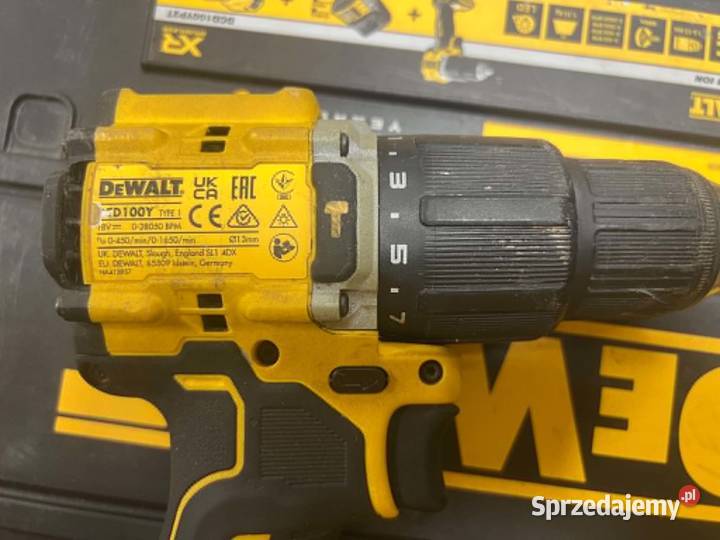 Zestaw WiertarkoWkrętarka DeWalt DCD100Y Elbląg