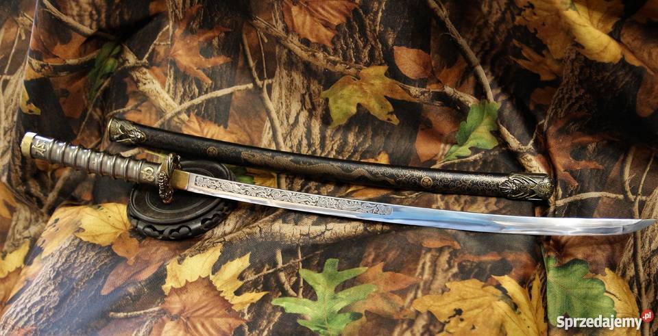 Stary japoński miecz samurajski katanaPięknie podlaskie Sokółka