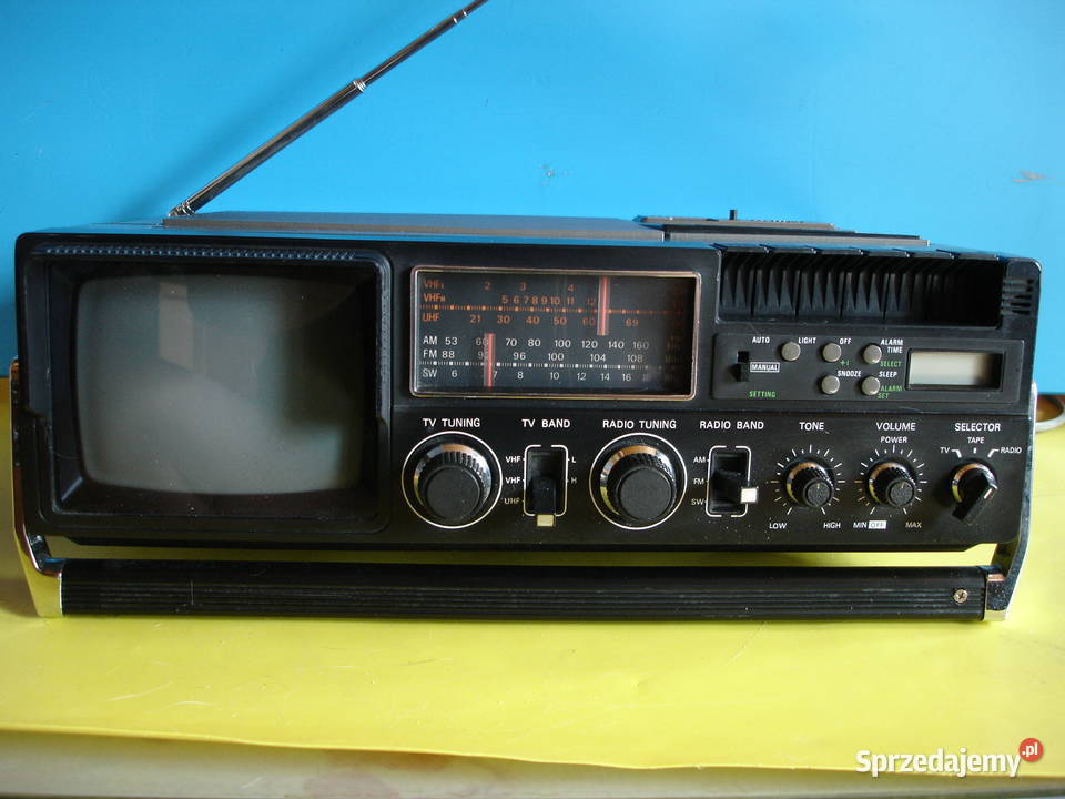 Radiomagnetofon z TV WATSON 3440 Pozostałe Zielona Góra