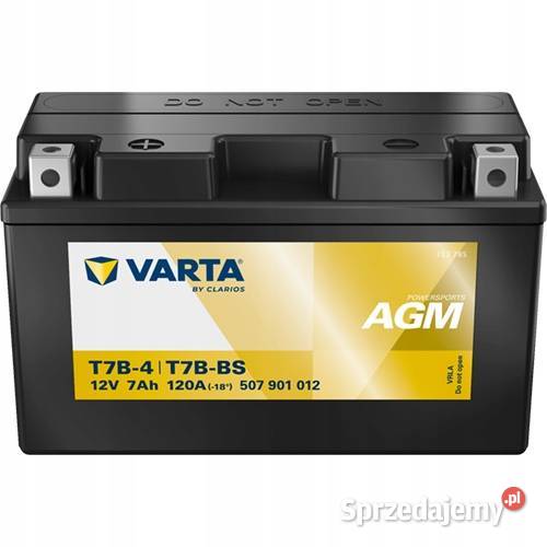 Akumulator Varta T7BBS 12V 7Ah 120A Motoryzacja dolnośląskie Jelcz-Laskowice