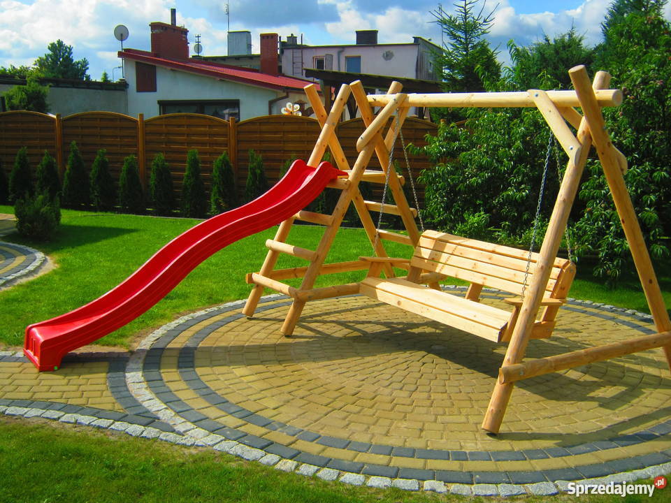 Meble ogrodowe huśtawki 100 kraj drewno Meble ogrodowe Chojnice sprzedam