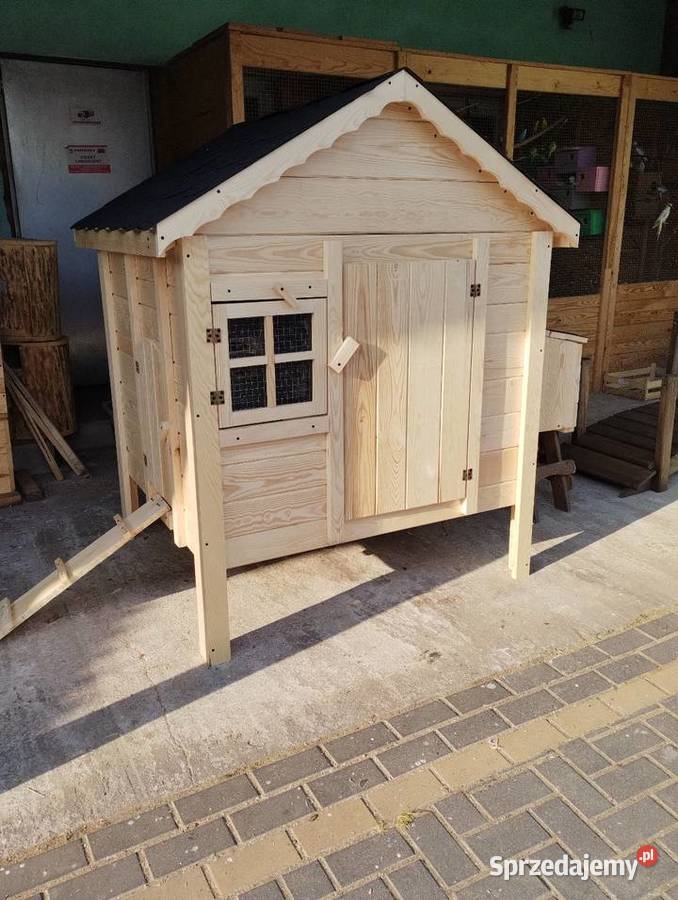 Kurnik drewniany na 810 kur130x120x170 wys Sarnaki